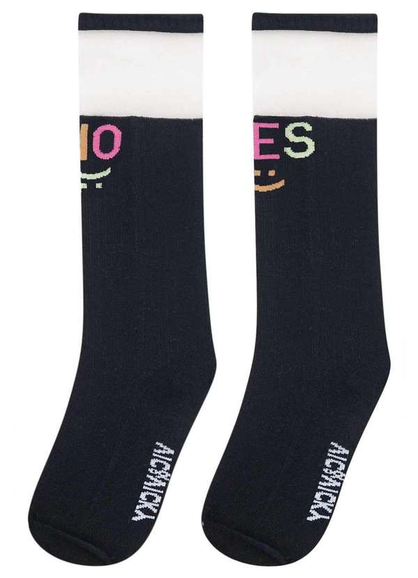 Vic&vicky - Meia Juvenil Estampada Vic&Vicky Estampado 2