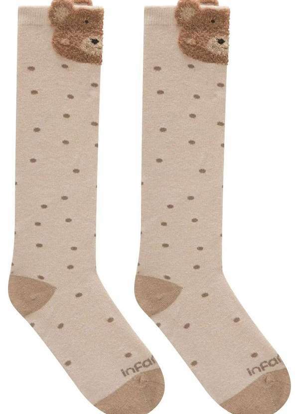 Infanti - Meia Infantil Menina Infanti Estampado 2