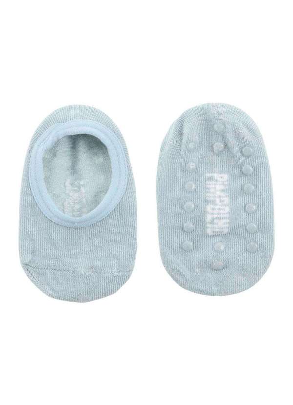 Pimpolho - Sapato Meia Infantil Algodão Azul Pimpolho 16 Ao 21 Azul 4