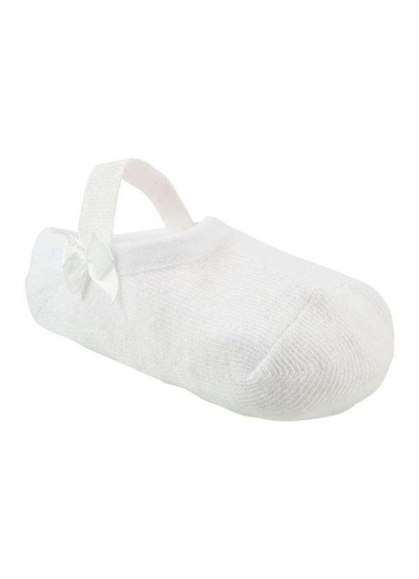 Pimpolho - Sapato Meia Infantil Algodão Branco Pimpolho 21 Ao 25 Branco