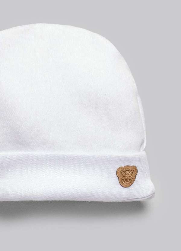 Anjos Baby - Kit Touca Luva e Meia Anjos Baby Branco 2