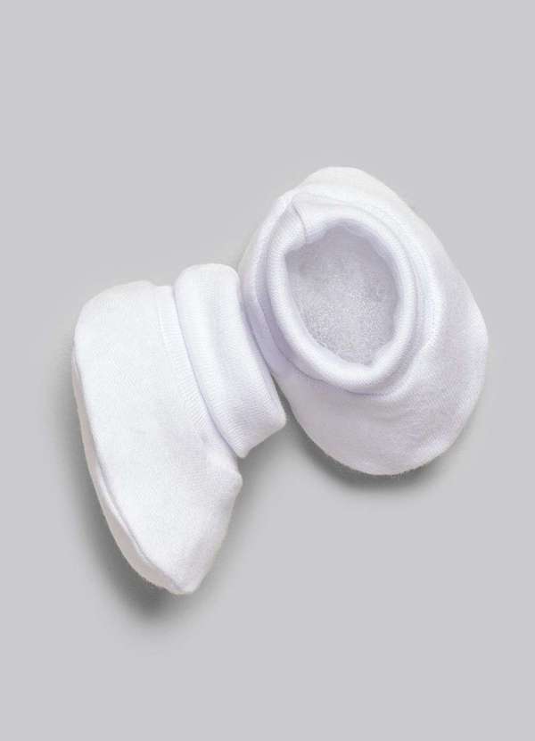 Anjos Baby - Kit Touca Luva e Meia Anjos Baby Branco 4