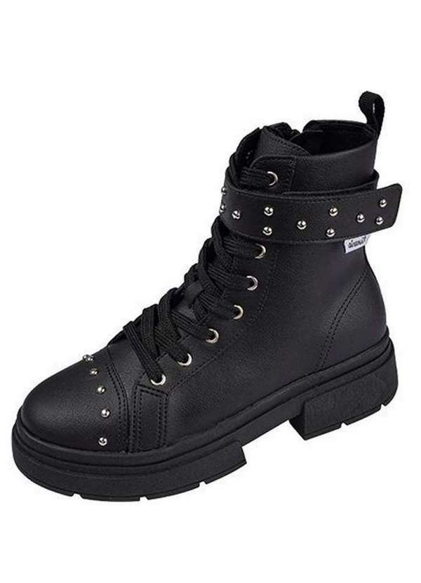 Pampili - Bota Preta Infantil Pedrinha Pampili Preto