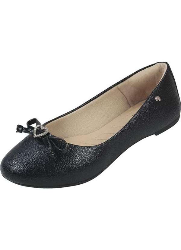 Pampili - Sapatilha Preto Menina Pampili Preto