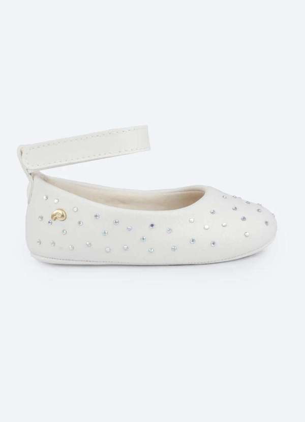 Pampili - Sapato Infantil Menina Nina Mimo Branco Branco 3
