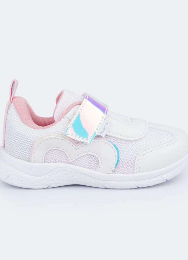 Pampili - Tênis Infantil Menina Mini Soft Branco Branco 2