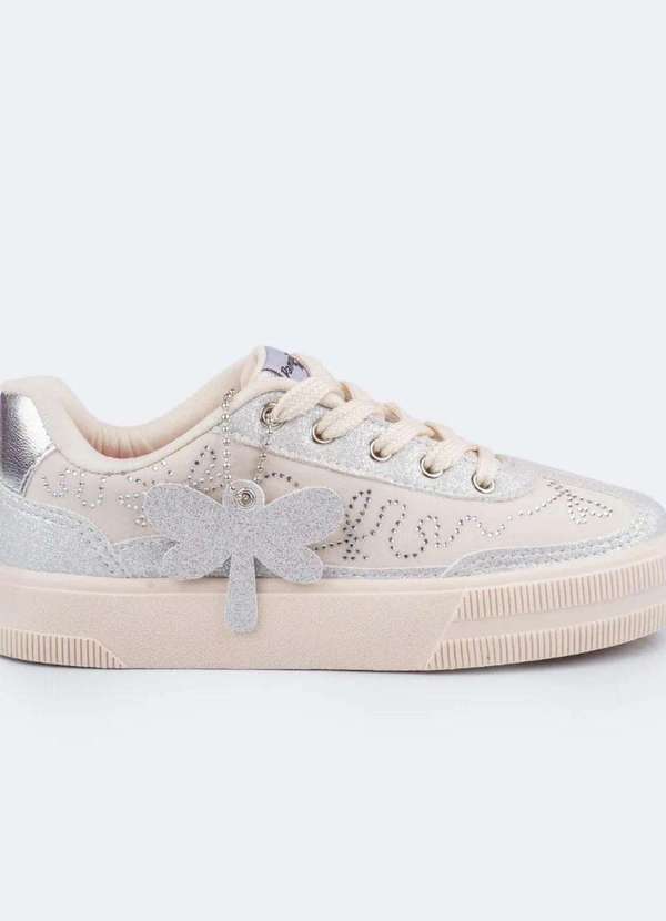 Pampili - Tênis Infantil Menina Xt25 Libélula Nude Nude 4