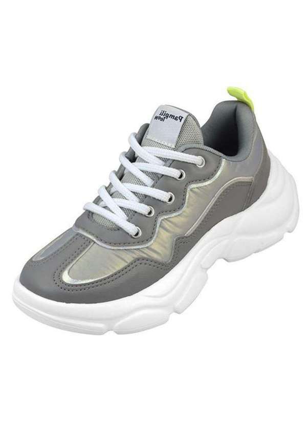 Pampili - Tênis Infantil Pampili Sport Glow Cinza
