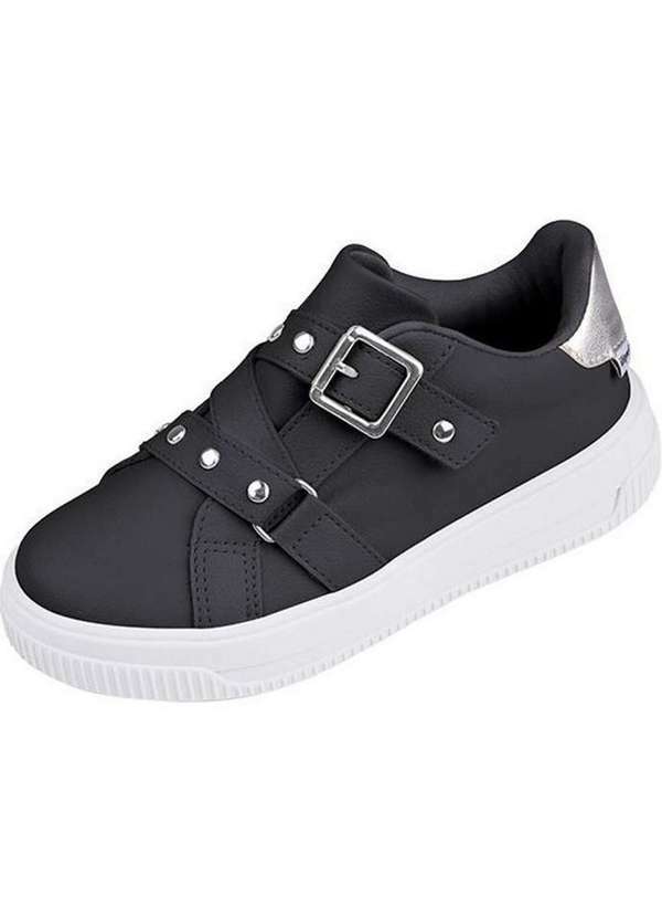 Pampili - Tênis Preto Infantil Cinto Pampili Preto