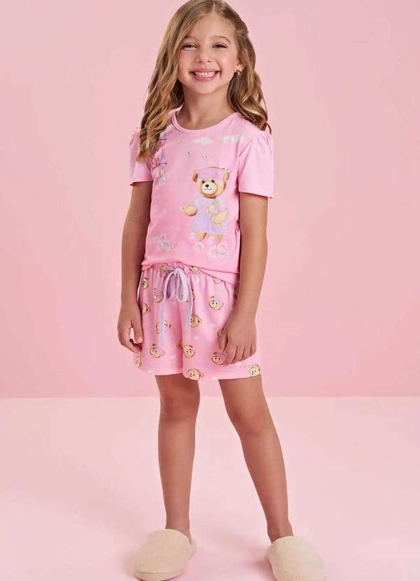Infanti - Pijama Infantil Estampado para Meninas Estampado