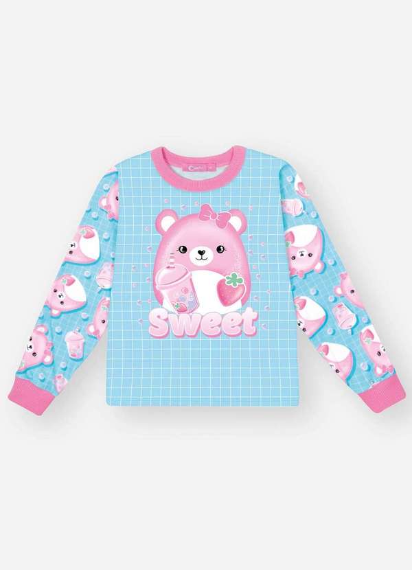 Cinti - Pijama Calça Menina Infantil Cinti Estampado 4