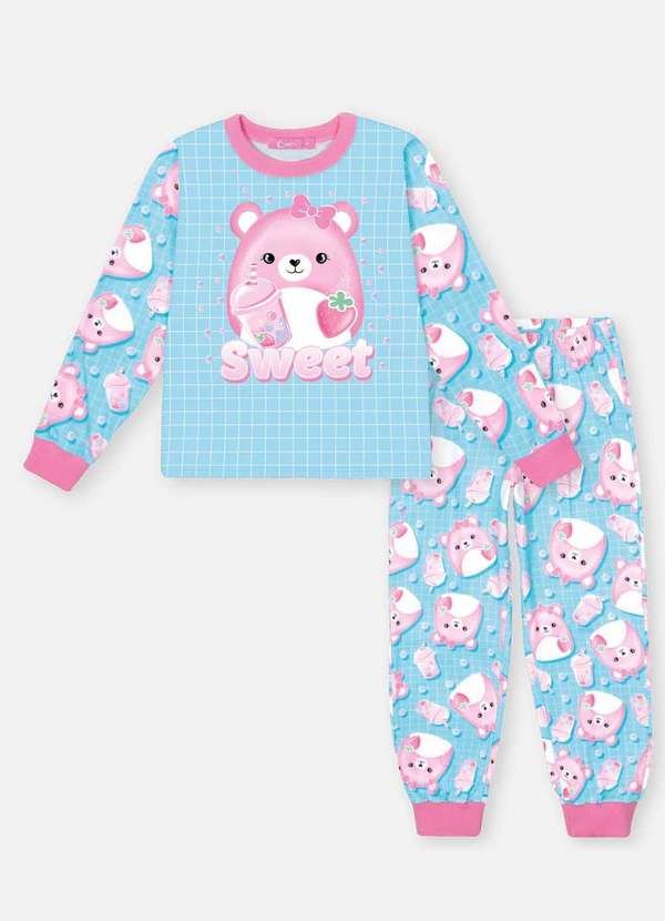 Cinti - Pijama Calça Menina Infantil Cinti Estampado 5