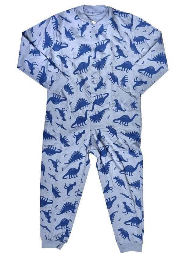 Have Fun - Pijama Algodão Azul Menino Estampado Have Fun Azul Marinho
