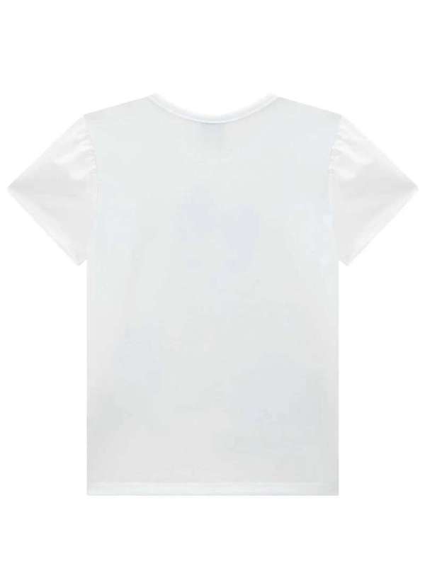 Infanti - Blusa em Malha Power Menina Infanti Branco 2