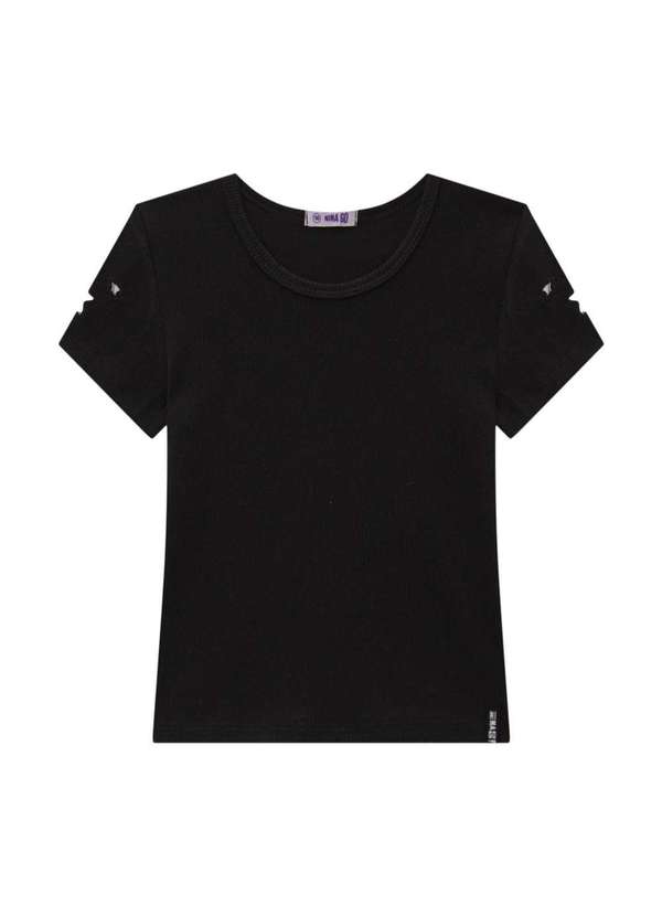 Nina Go - Blusa Infantil Preta Menina Nina Go Preto