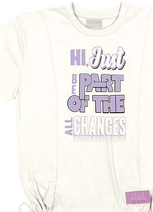 Catavento - Blusa Meia Malha Infantil Branca Catavento Branco 2