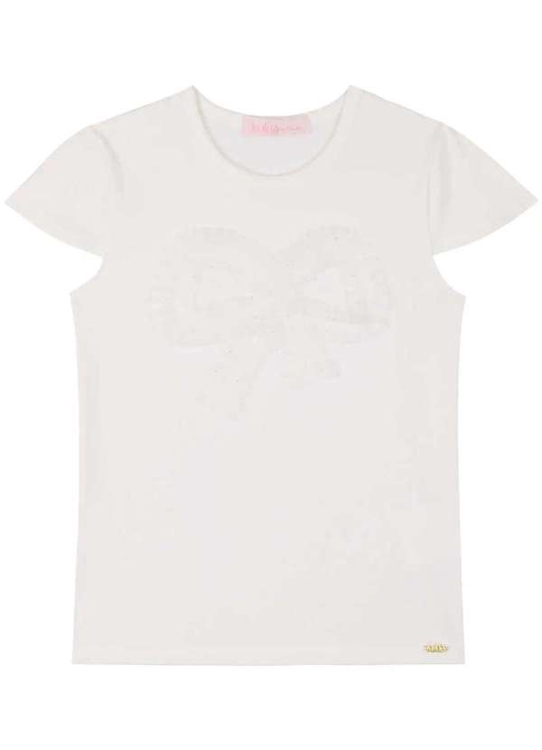 Kukiê - Blusa Menina Branco Kukiê Branco 2