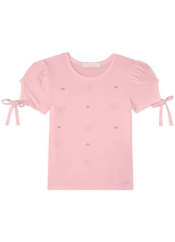 Kukiê - Blusa Menina Rosa Kukiê Rosa