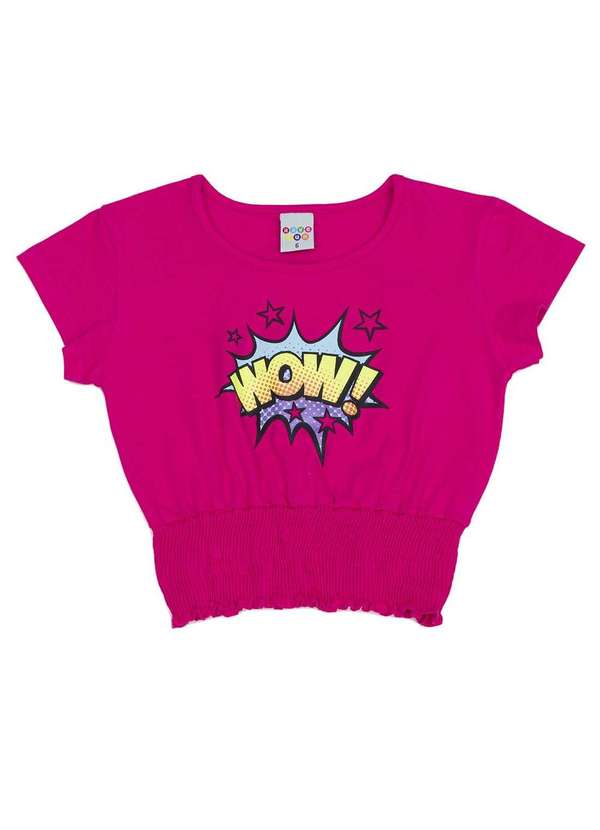 Have Fun - Blusa Wow Cotton Rosa Have Fun Rosa