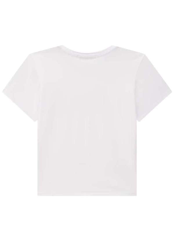 Vic&vicky - Camiseta Menina Branco Juvenil Vic Vicky Branco 2