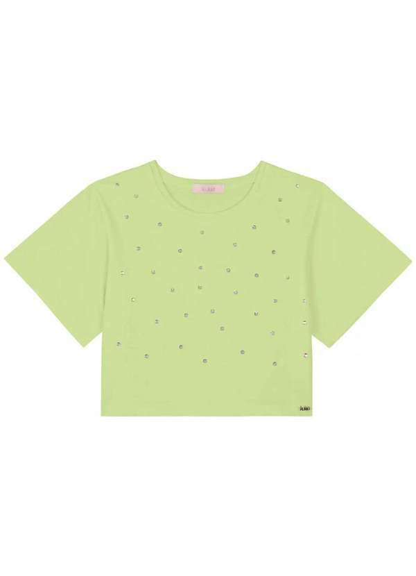 Kukiê - Cropped Menina Verde Kukiê Verde