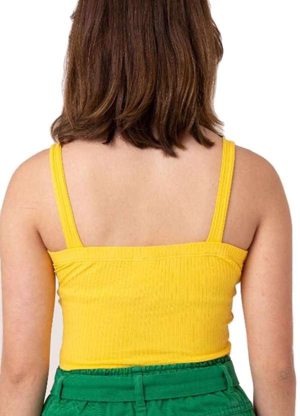 Catbalou - Top Cropped Canelado Amarelo Catbalou Amarelo 3