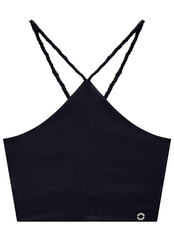 Lilimoon - Top Transveral Preto Malha Infantil Lilimoon Preto