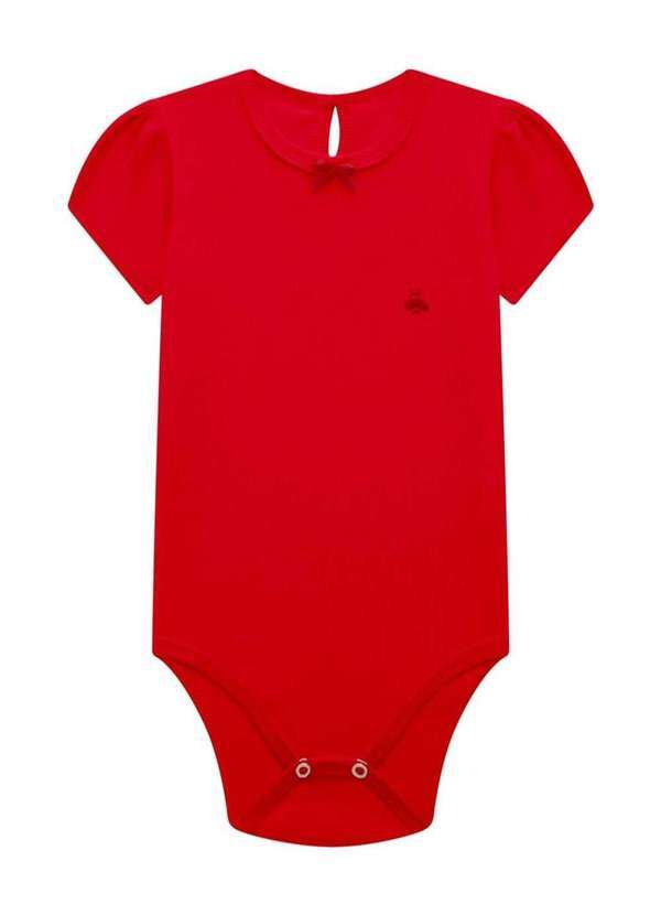 Easy Nina Go - Body em Ribana Lacinho Vermelho Easy Nina Go Vermelho