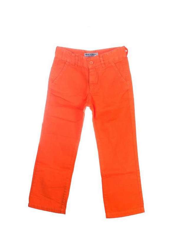 Mini Us - Calça Avulsa Feminina Infantil Laranja Mini Us Laranja