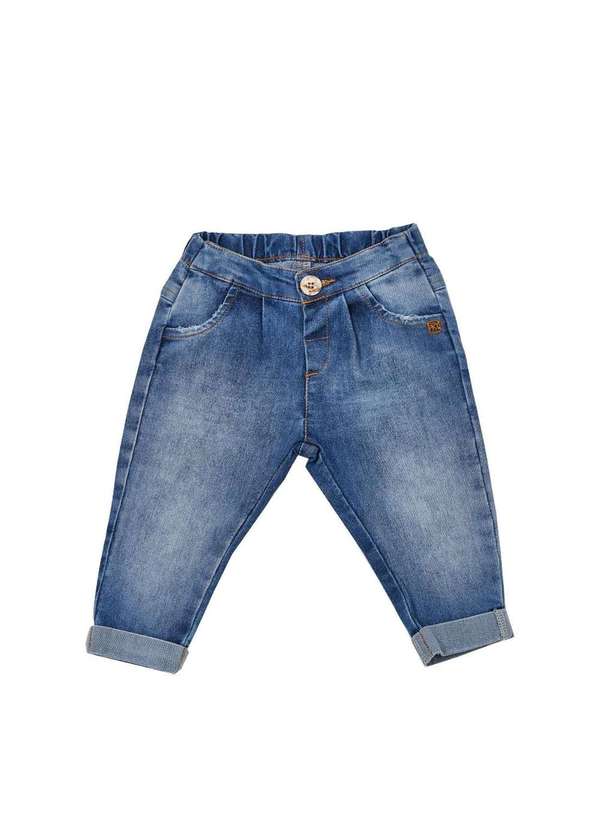 Ok e Pakita - Calça Infantil Jeans Ok Pakita Jeans