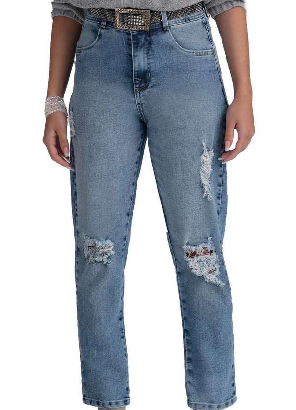 Bobbylulu - Calça Infantil Jeans Rasgada Bobby Lulu Jeans