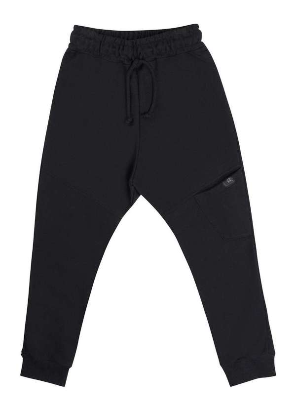 Have Fun - Calça Jogger Preta Infantil Feminina Have Fun Preto