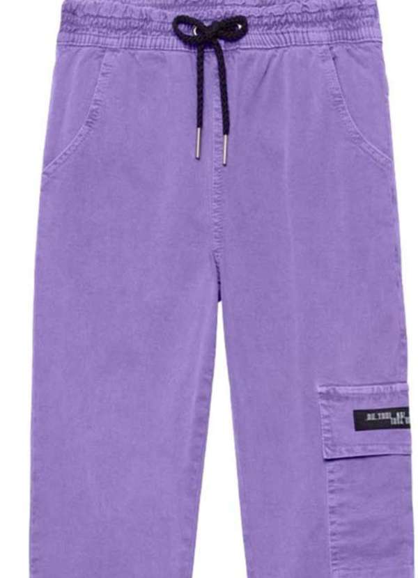 Nina Go - Calça Roxa Infantil Bolsos Nina Go Roxo 4
