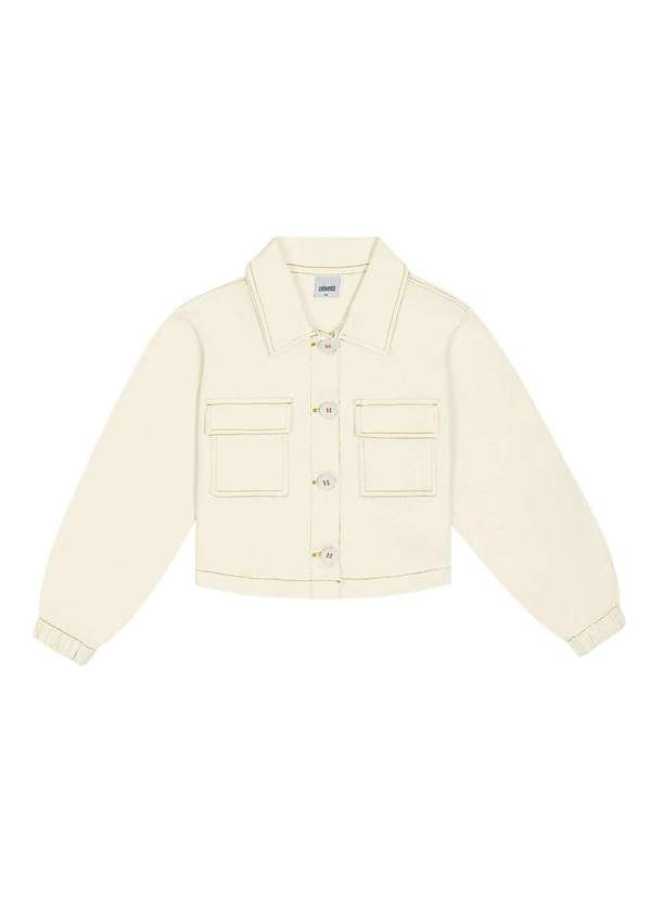 Catavento - Jaqueta Infantil Off White Catavento Off White