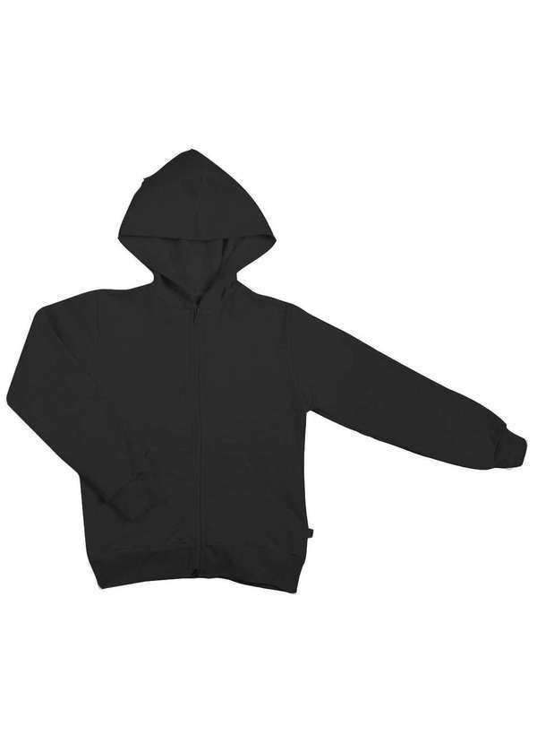 Have Fun - Jaqueta Infantil Preta Lisa Have Fun Preto