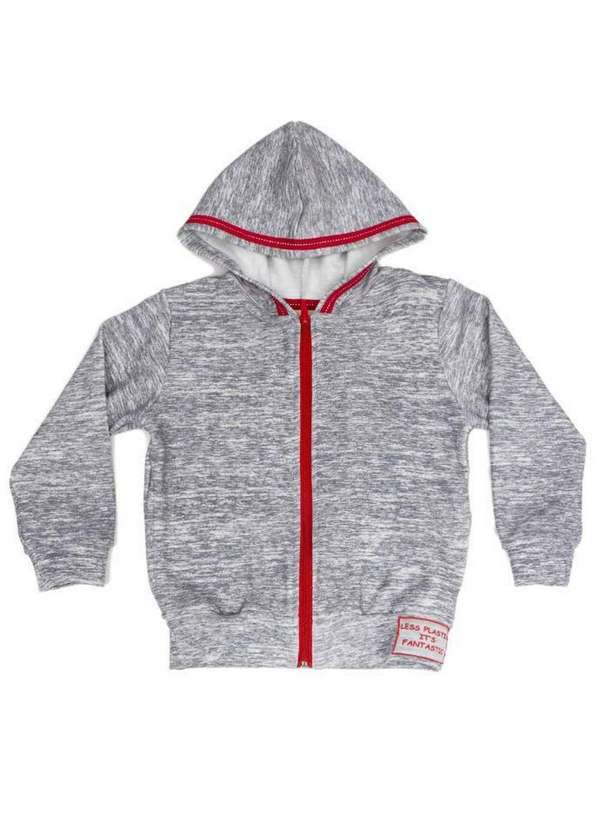 Have Fun - Jaqueta Ml Molecotton Capuz Mescla Have Fun Mescla