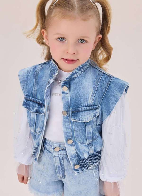 Petit Cherie - Colete Jeans Petit Cherie Jeans