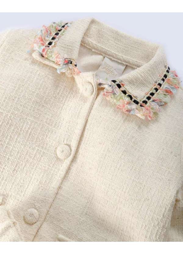 Anjos Baby - Conjunto Bebê Menina Cru Anjos Baby Cru 3