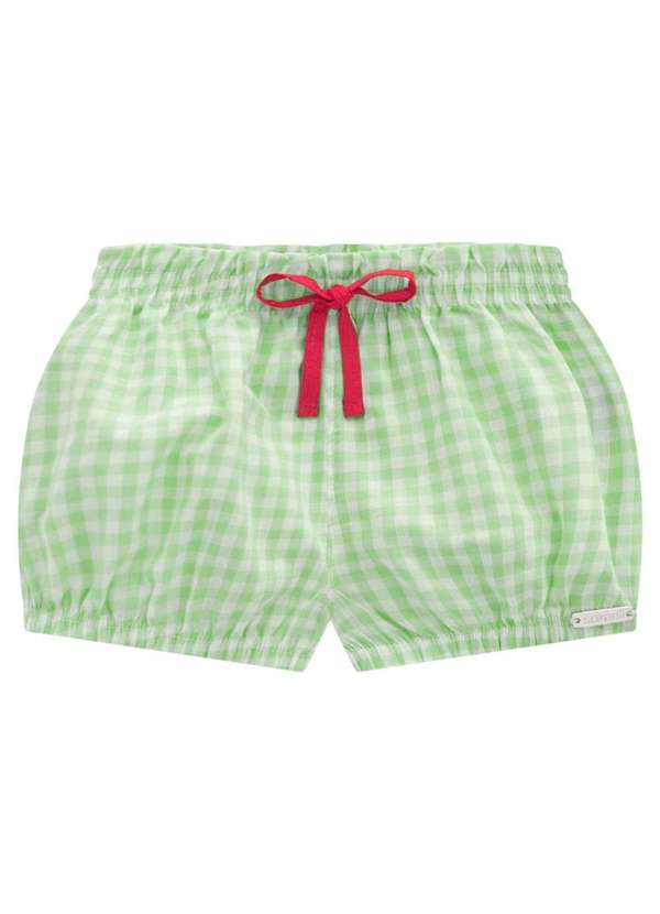 Somni - Conjunto Blusa em Suedine e Short Clochard Verde Somni Verde 2