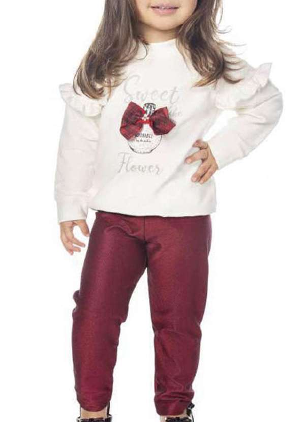 Have Fun - Conjunto Blusão Calça Molecotton Vinho Have Fun Vinho 2