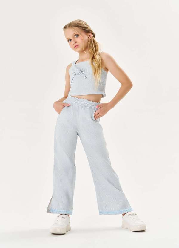 Cinti - Conjunto Calça Cropped Menina Cinti Estampado