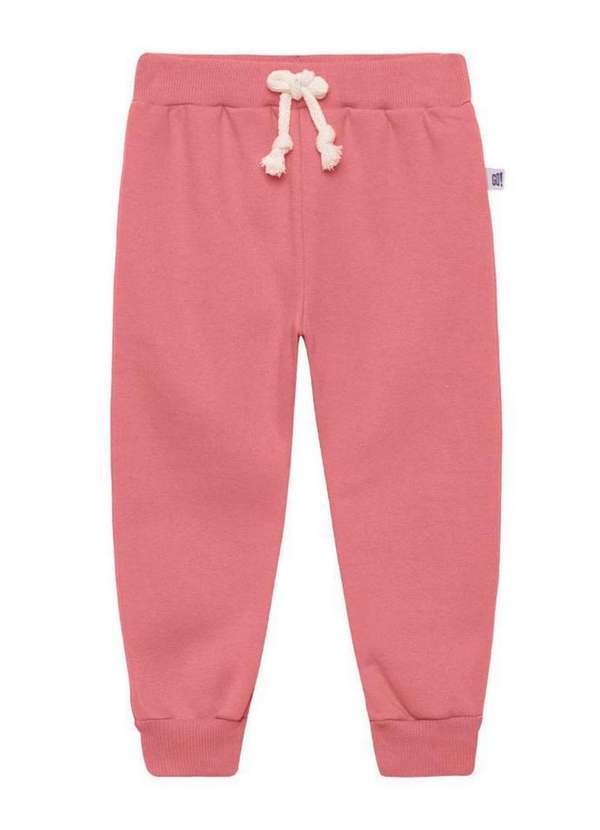 Nina Go - Conjunto Calça Infantil Branco Rosa Lover Nina Go Mescla 2