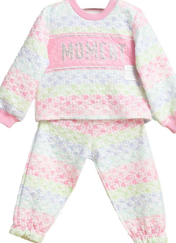 Petit Cherie - Conjunto Calça Infantil Tie Dye Moment Petit Cherrie Tie Dye
