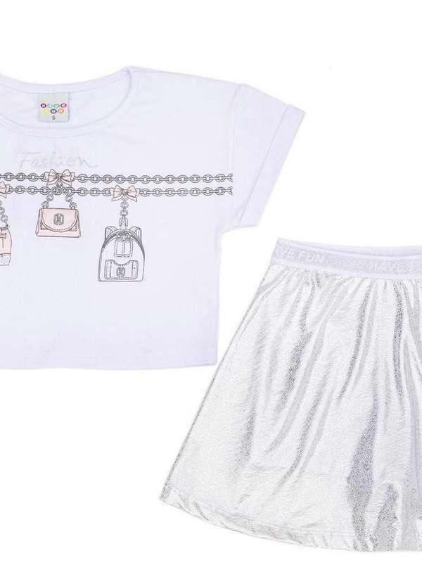 Have Fun - Conjunto Fashion Cotton Branco Have Fun Branco 3