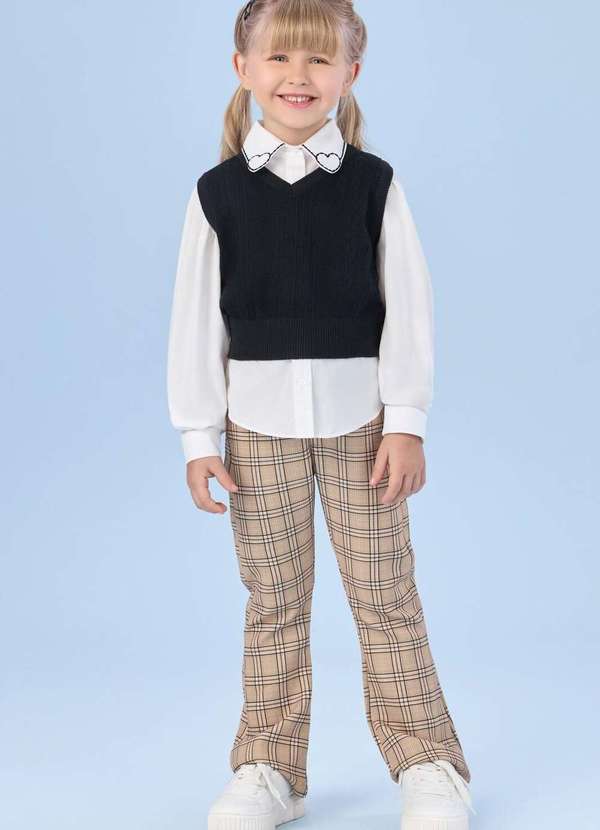 Petit Cherie - Conjunto Infantil Estampado Petit Cherie Estampado