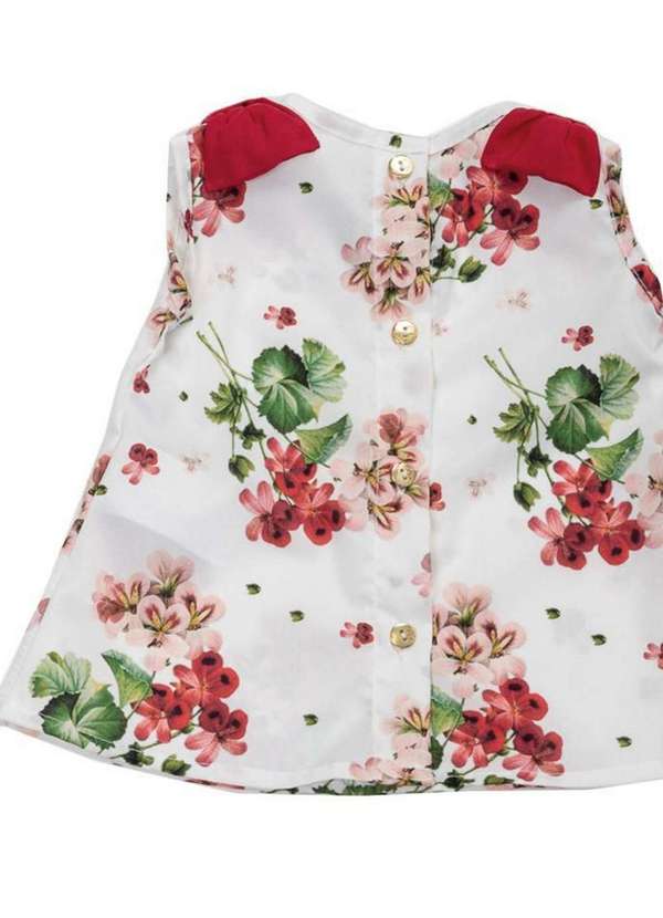 Ok e Pakita - Conjunto Infantil Estampado Vermelho Ok&Pakita Vermelho 2