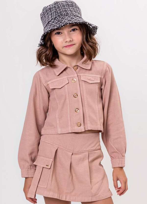 Vigat - Conjunto Infantil Fashion Vigat Rosê Rosê 1