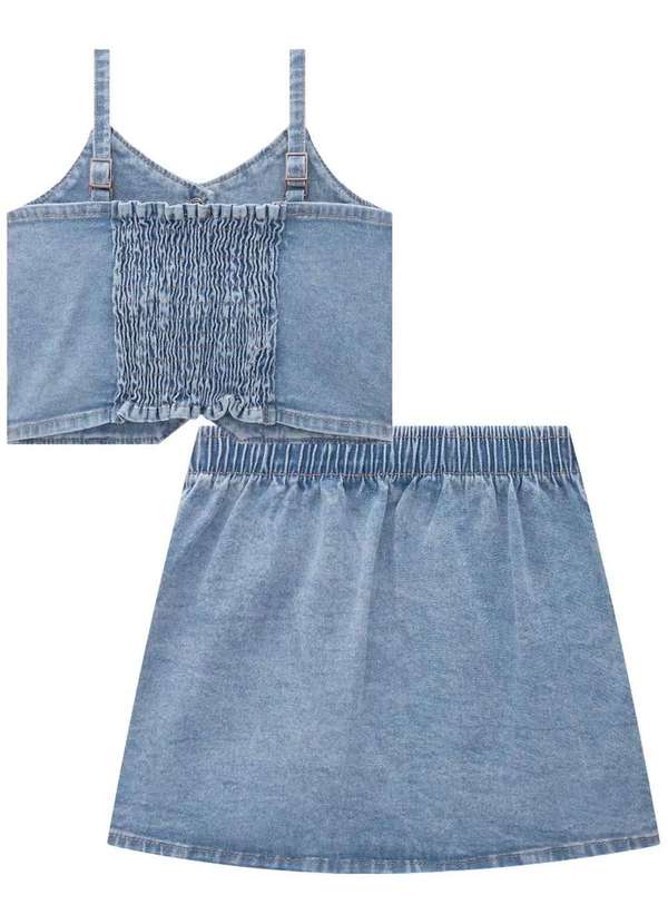 Vic&vicky - Conjunto Infantil Menina Jeans Vic&Vick Jeans 2