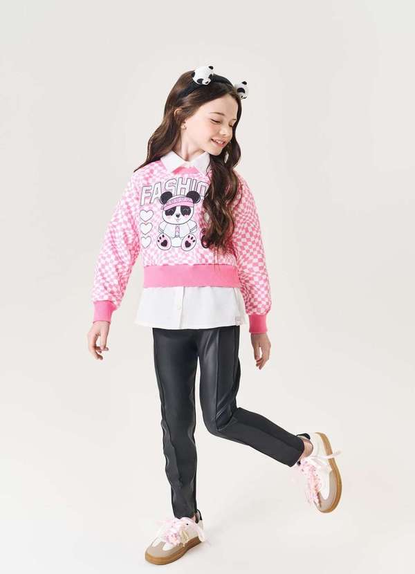 Cinti - Conjunto Legging Menina Infantil Cinti Estampado