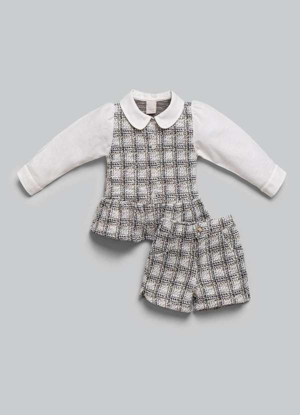 Anjos Baby - Conjunto Menina Estampado Anjos Baby Estampado